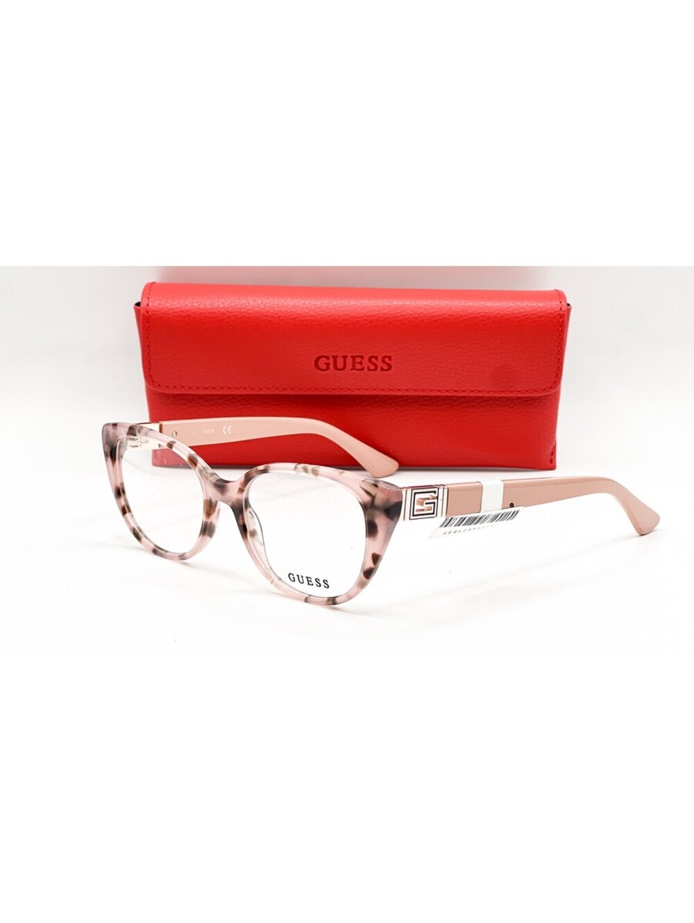 Guess Gu2908 074 Pink Authentic Eyeglasses W Case 51-17-140